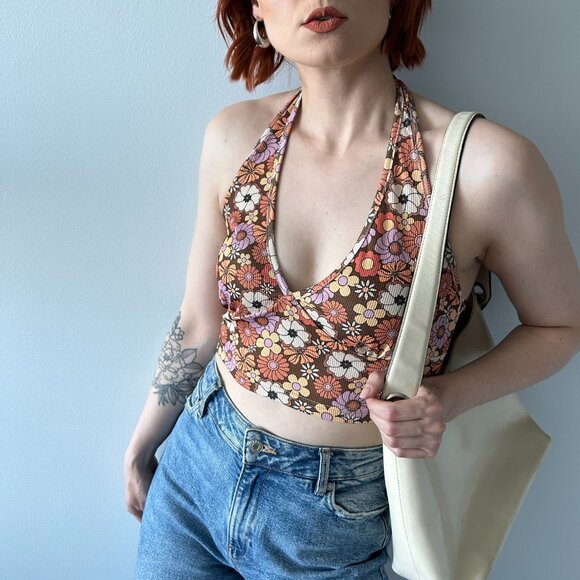 Lot Of 6 Shein Tops | Tank Tops & Camis | Bandana Top | Halter | Corset - Picture 7 of 16